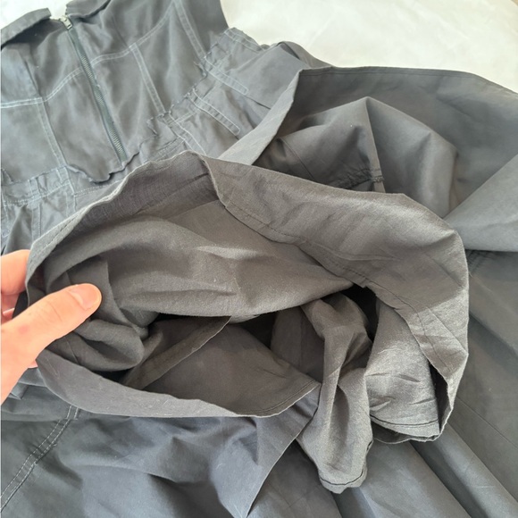 Charcoal grey/black Women's dress - Picture 6 of 9